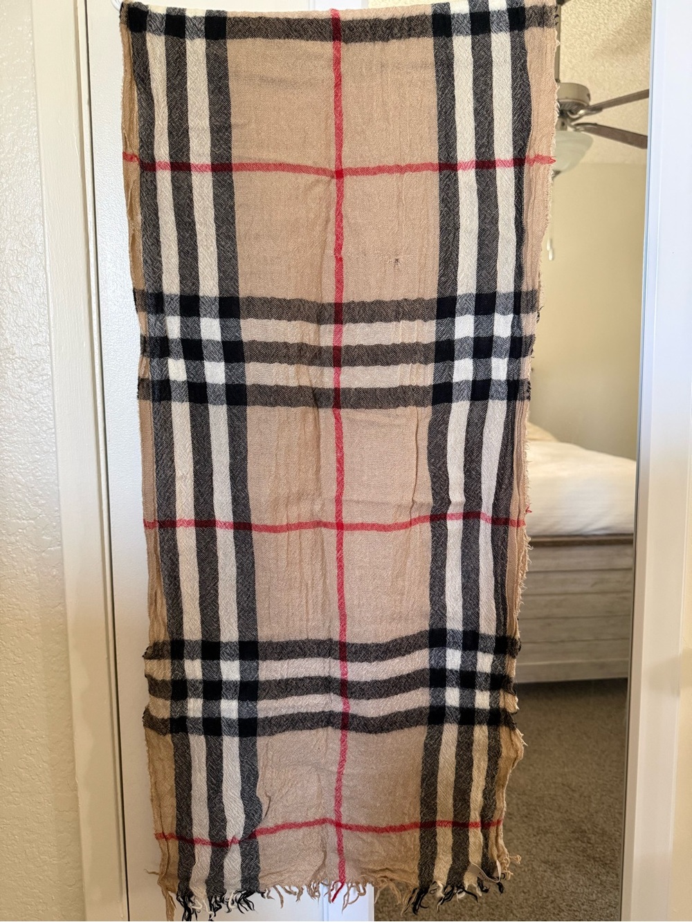 Vintage check Scarf